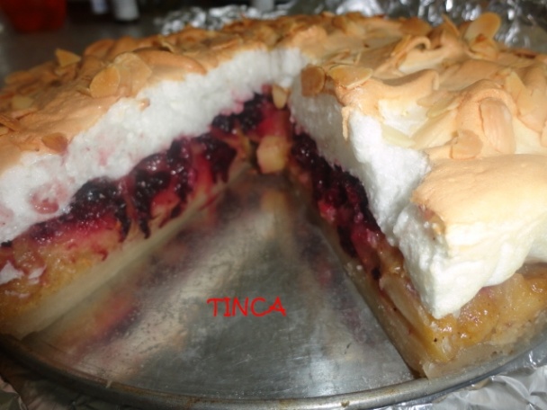 Jablkovo-černicová torta pod snehom (fotorecept) - obrázok 4