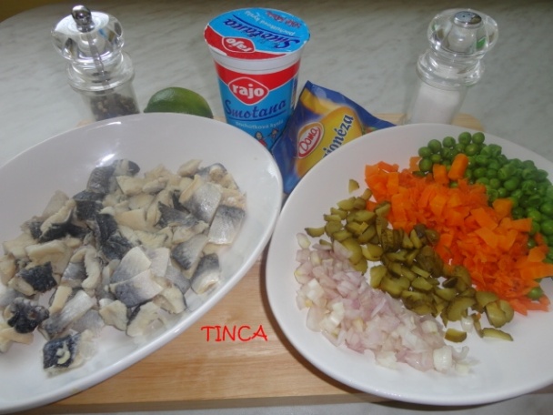 Rybací kusový šalát (fotorecept) - obrázok 1