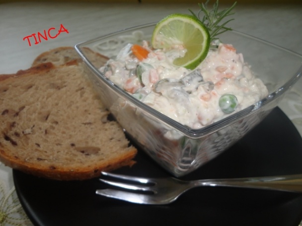 Rybací kusový šalát (fotorecept) - obrázok 3