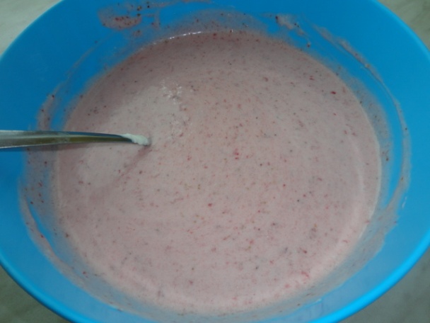 Jahodový rez nepečený (fotorecept) - obrázok 1