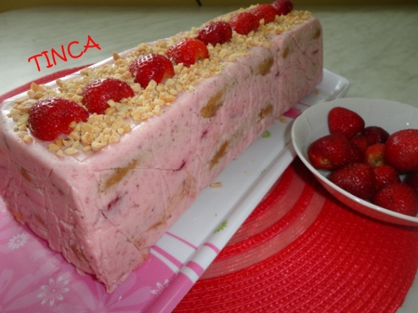 Jahodový rez nepečený (fotorecept) - obrázok 4