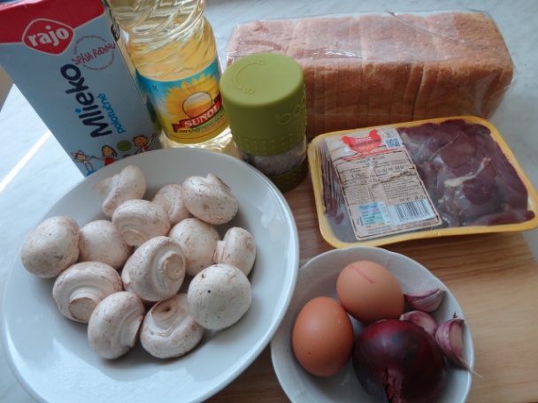 Hubovo-pečienková terina (fotorecept) - obrázok 1