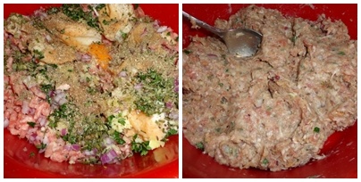 Plnená fašírka vo forme (fotorecept) - obrázok 2