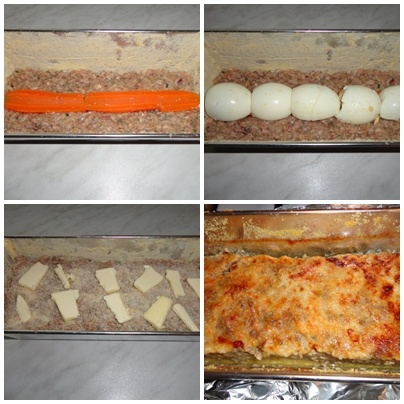 Plnená fašírka vo forme (fotorecept) - obrázok 3