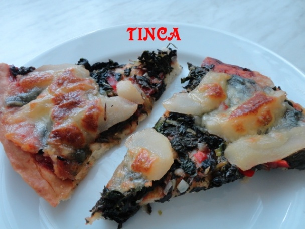 Pizza špenátovo-hrušková s chilli (fotorecept) - obrázok 6