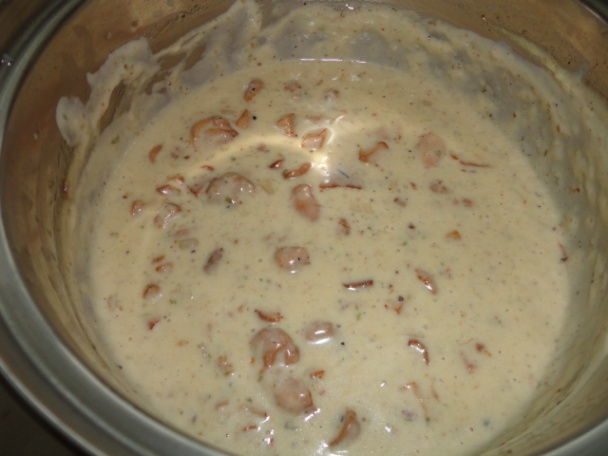 Panenka v orechovo-syrovej kruste na omáčke z kuriatok (fotorecept) - obrázok 6