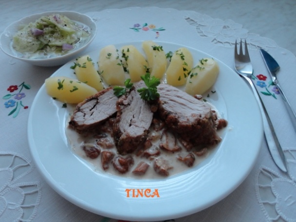 Panenka v orechovo-syrovej kruste na omáčke z kuriatok (fotorecept) - obrázok 7