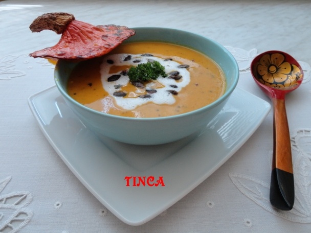 Polievka z pečenej tekvice Hokkaido (fotorecept) - obrázok 6