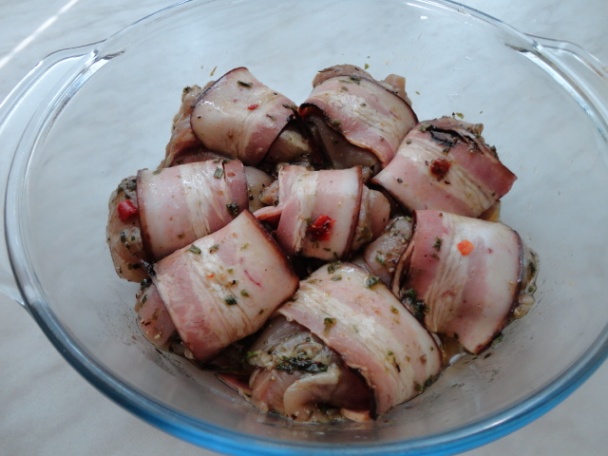 Pikantné kuracie závitky so smotanou a syrom (fotorecept) - obrázok 3