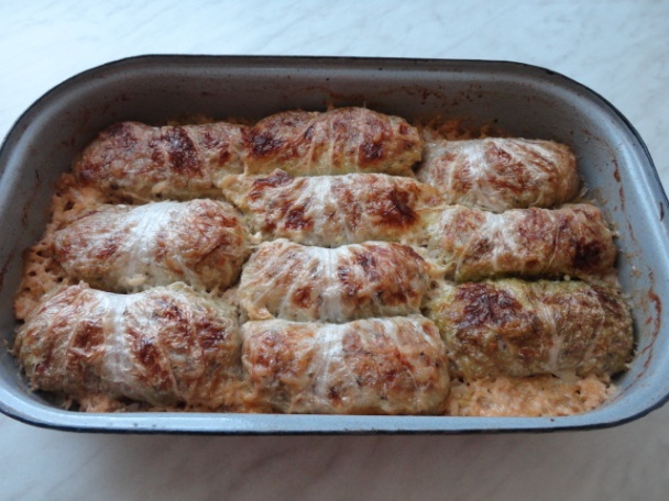 Holúbky zapekané so smotanou (fotorecept) - obrázok 5