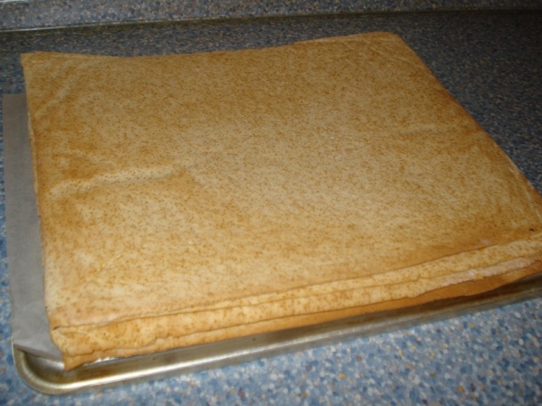 Medové rezy s kakaovou polevou - obrázok 5