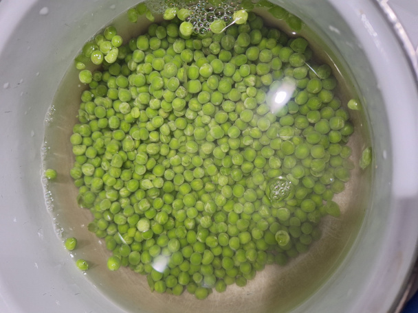 Mätovo-hráškove pyré à la Východ - obrázok 2