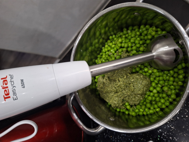 Mätovo-hráškove pyré à la Východ - obrázok 3