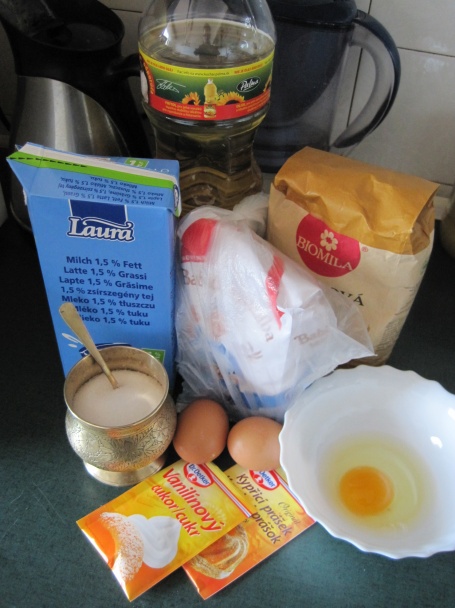 Jahodová bublanina so špaldovou múkou (fotorecept) - obrázok 1