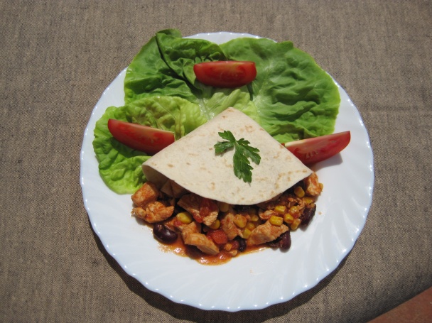 Tortilly s kuracím mäsom (fotorecept) - obrázok 7