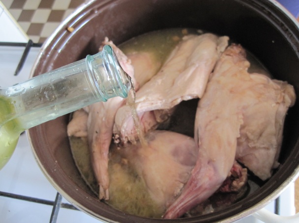 Králik na víne (fotorecept) - obrázok 4