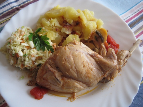 Králik na víne (fotorecept) - obrázok 7