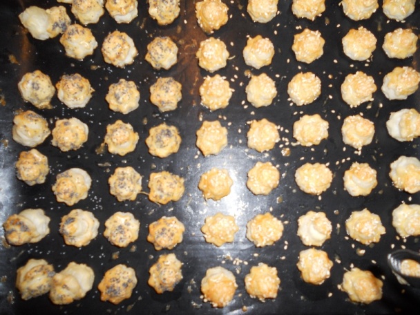 Tortičky z lístkového cesta so syrom - obrázok 4