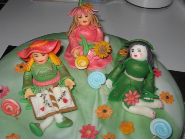 Torta lesné víly - obrázok 1