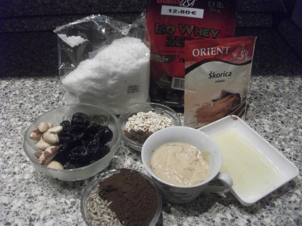 Fitness proteínové guľky - nepečené (fotorecept) - obrázok 1