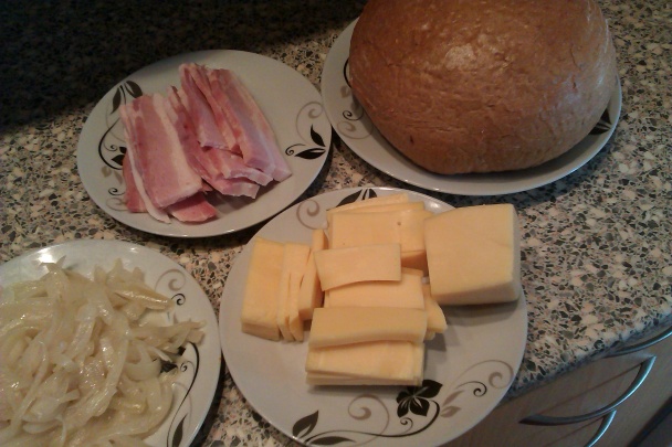 Slaninovo-syrový bochník (fotorecept) - obrázok 1