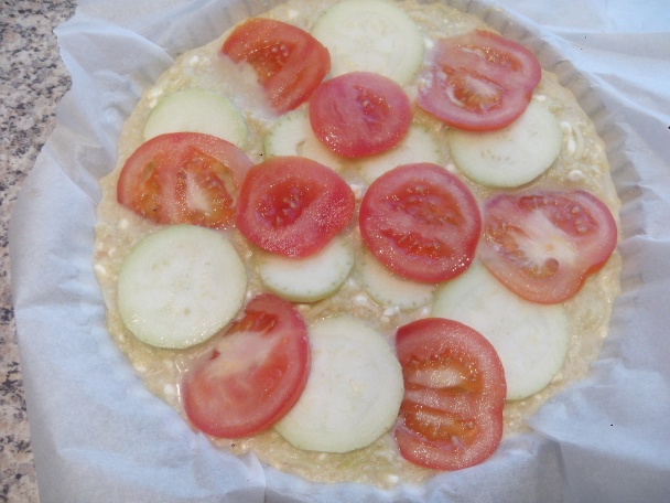 Cuketový fitness koláč - obrázok 2