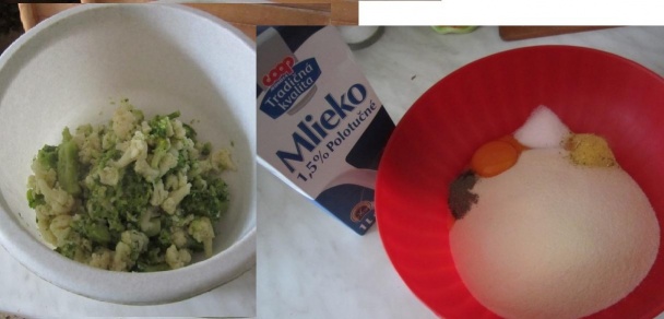 Karfiolovo-brokolicové placky - obrázok 1