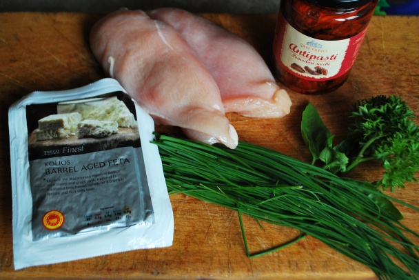 Kuracie prsia so stredomorskou plnkou (fotorecept) - obrázok 1