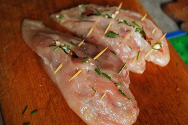 Kuracie prsia so stredomorskou plnkou (fotorecept) - obrázok 4