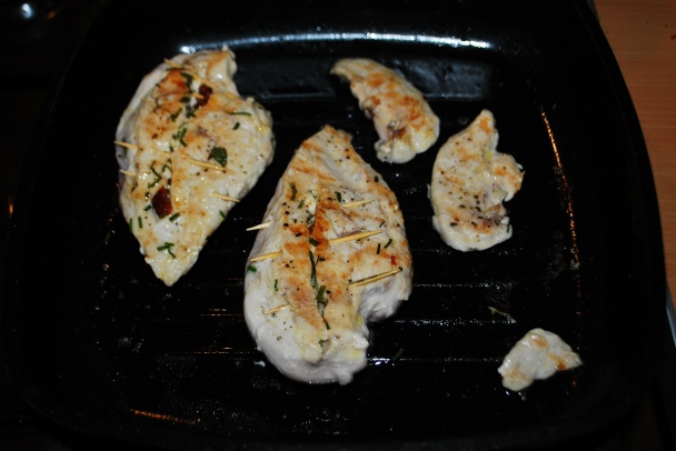 Kuracie prsia so stredomorskou plnkou (fotorecept) - obrázok 5