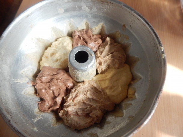 Bábovka troch chutí (fotorecept) - obrázok 2