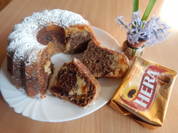 Bábovka troch chutí (fotorecept) - obrázok 5