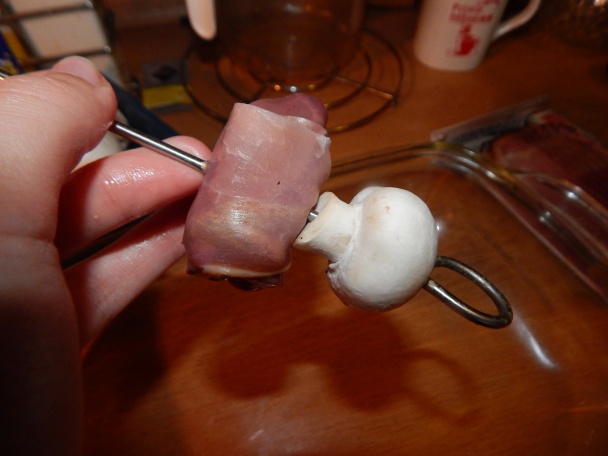 Grilované kuracie pečienky so šampiňónmi (fotorecept) - obrázok 2