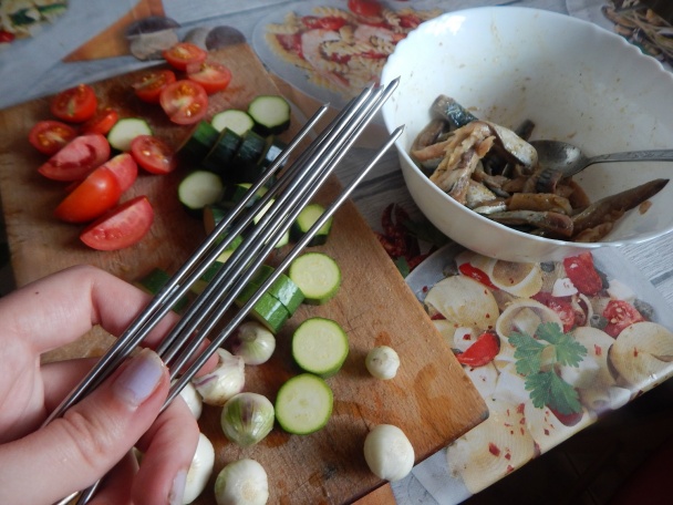 Grilované makrelové špízy (fotorecept) - obrázok 1