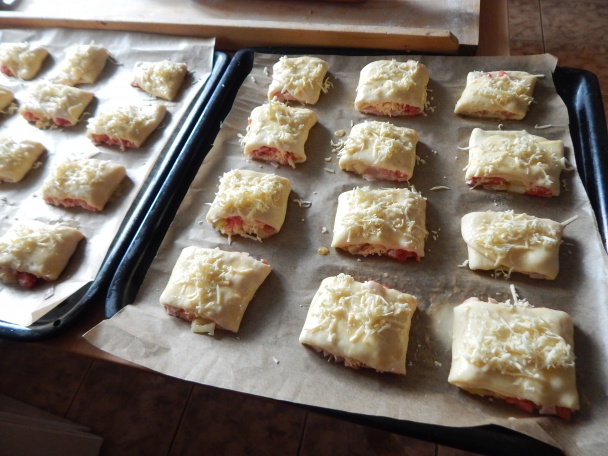 Kysnuté slané koláčiky (fotorecept) - obrázok 6