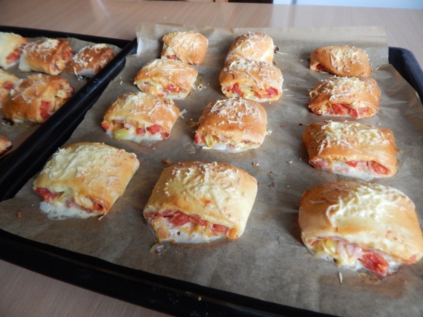 Kysnuté slané koláčiky (fotorecept) - obrázok 7