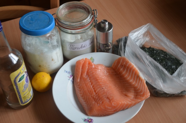 Domáci marinovaný losos (fotorecept) - obrázok 1