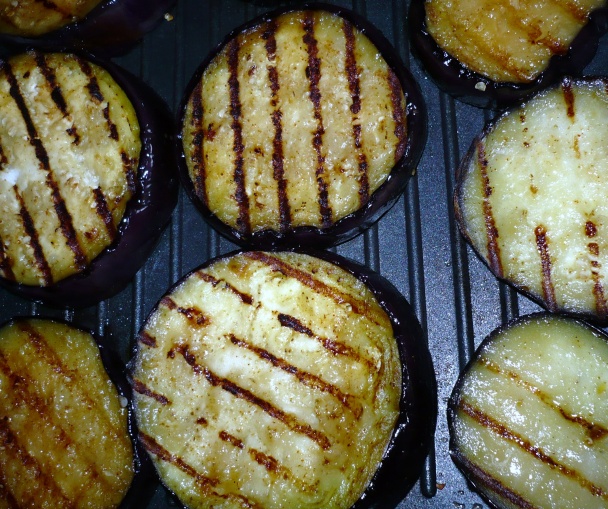 Grilovaný baklažán so šampiňónmi - obrázok 2