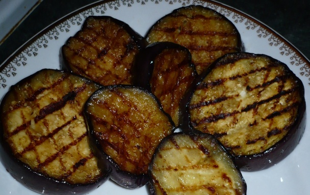 Grilovaný baklažán so šampiňónmi - obrázok 3