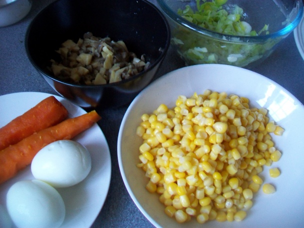 Šalát - Slnečnica (fotorecept) - obrázok 2