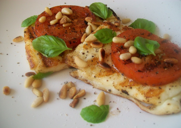 Grilované Halloumi s paradajkami (fotorecept) - obrázok 3