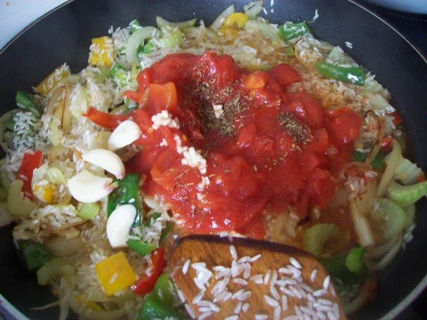 Prawn and Tuna Jambalaya - po slovensky: rizoto s krevetami a tuniakom (fotorecept) - obrázok 2