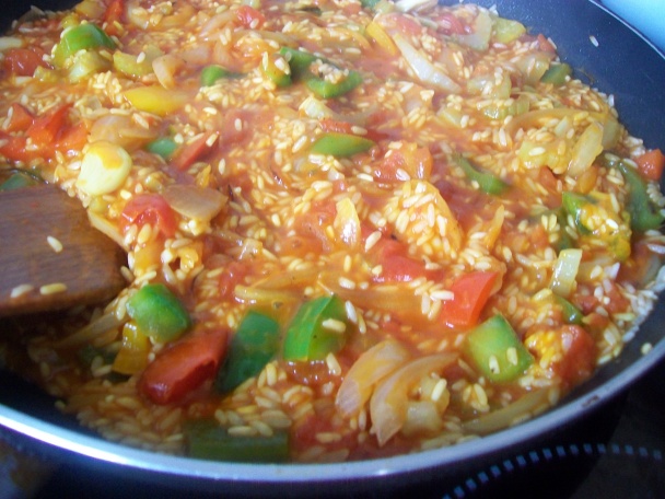 Prawn and Tuna Jambalaya - po slovensky: rizoto s krevetami a tuniakom (fotorecept) - obrázok 3