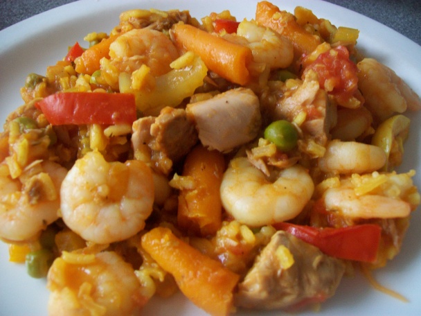 Prawn and Tuna Jambalaya - po slovensky: rizoto s krevetami a tuniakom (fotorecept) - obrázok 6