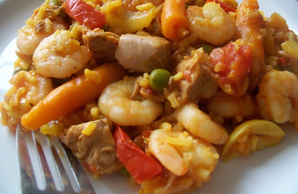 Prawn and Tuna Jambalaya - po slovensky: rizoto s krevetami a tuniakom (fotorecept) - obrázok 7