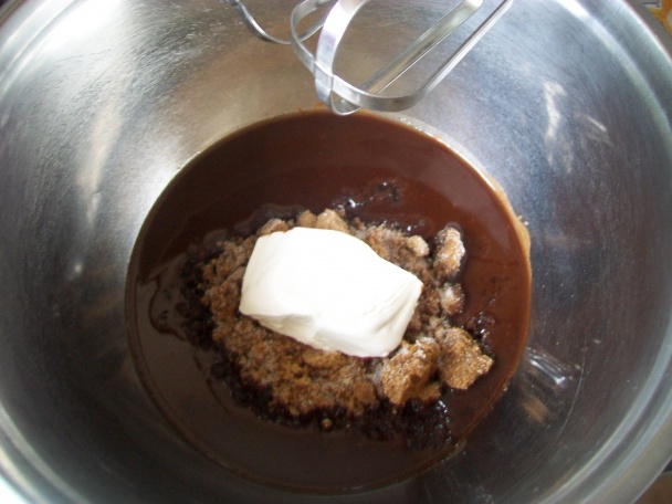 Brownies s mascarpone (fotorecept) - obrázok 3