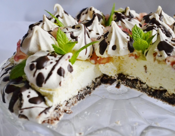 Pavlova s čoko-mätovou príchuťou (fotorecept) - obrázok 7