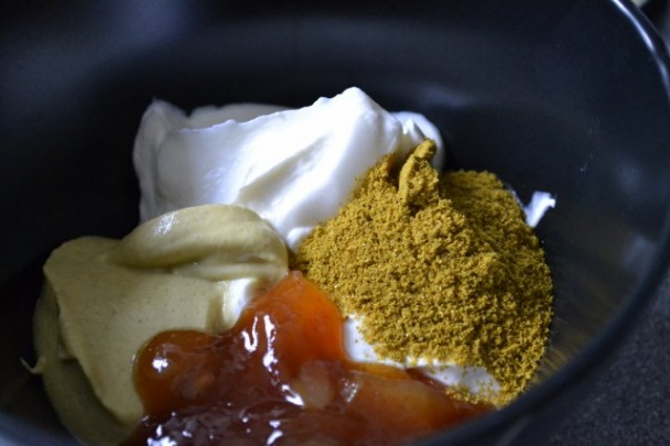 Tuniakový šalát s karí korením(fotorecept) - obrázok 2