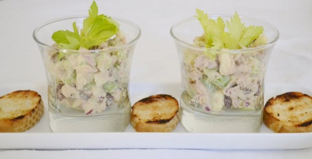 Tuniakový šalát s karí korením(fotorecept) - obrázok 5