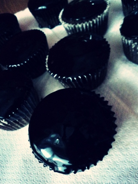 Čokoládové Cupcakes - obrázok 3